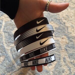 Nike Black and White Headbands